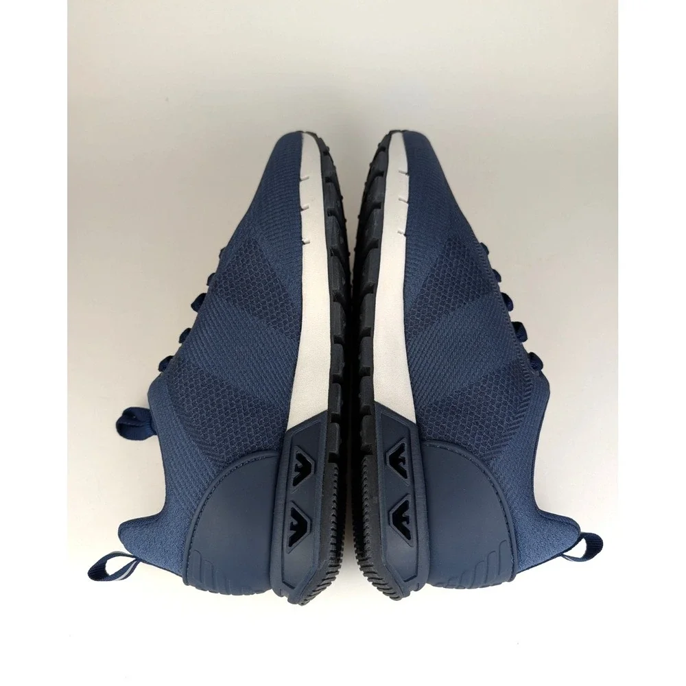 EMPORIO ARMANI EA7 Mens Size‎ 8.5 Navy Shoes Sneakers X8X126XK368 NEW
